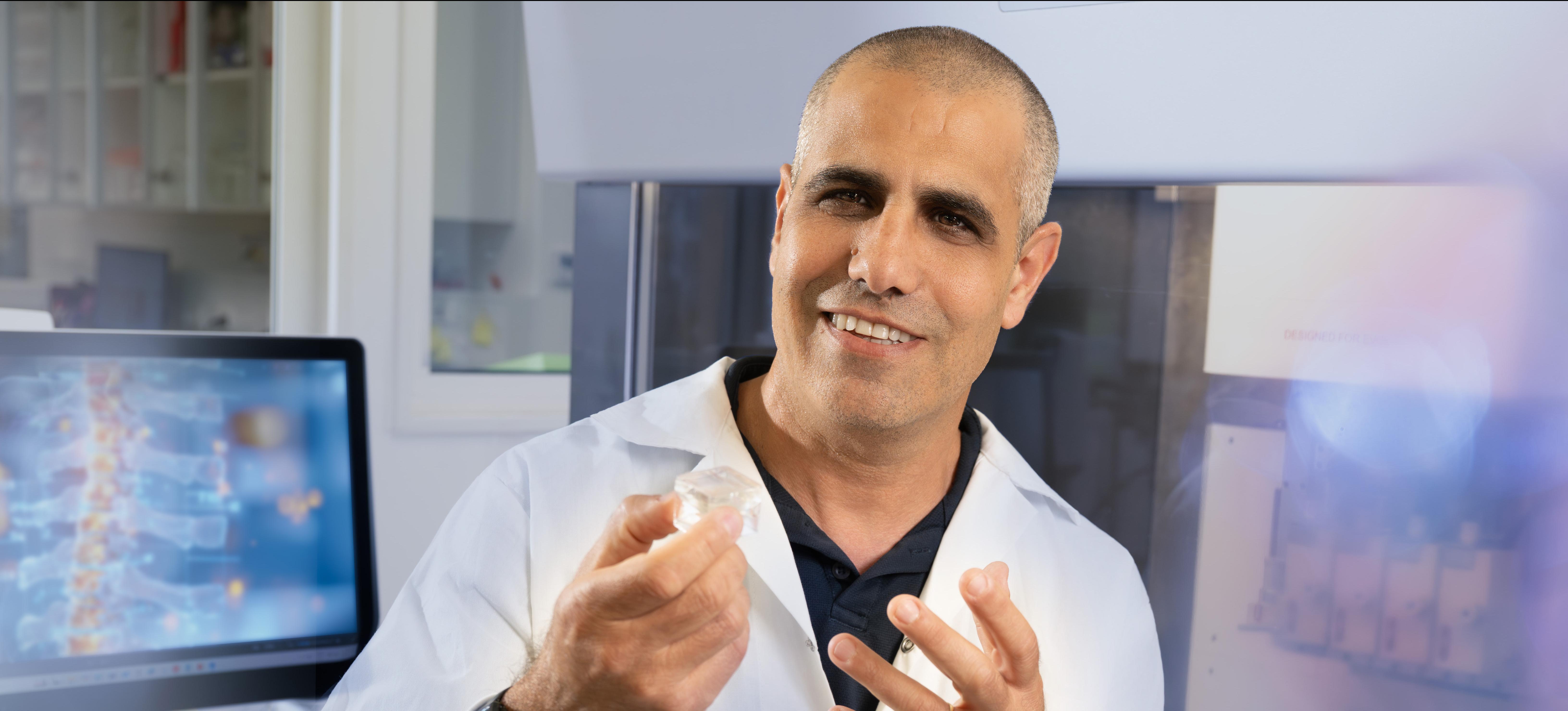 צעד נוסף לקראת השתלה ראשונה בעולם של חוט שדרה מהונדס