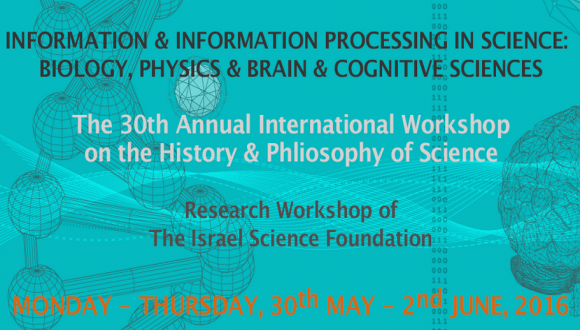 הסדנה הבינלאומית ה-30 להיסטוריה ופילוסופיה של המדע הסדנה הבינלאומית ה-30 להיסטוריה ופילוסופיה של המדע
